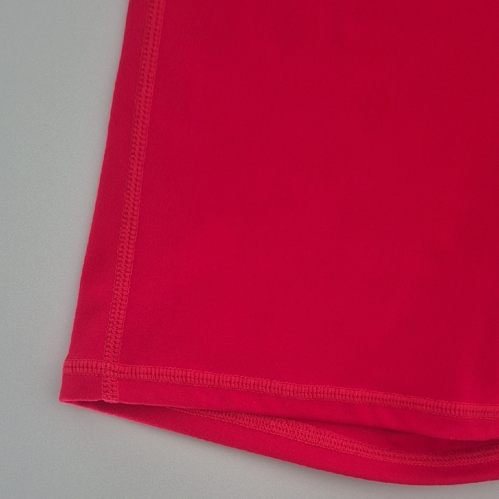 WeWoreWhat Red High-Waist Bike Shorts / SIZE S - Picture 7 of 13